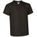 Camiseta cuello de pico Sun Valento Negro