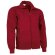 Chaqueta de cuello alto resistente para trabajar Valento roja