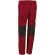 Pantalón técnico unisex de poliamida 200 g/m2 Dator Rojo loto/negro