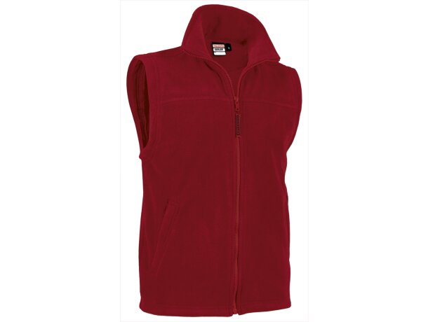 Chaleco Cerler micropolar 300g unisex con doble bolsillo oculto detalle 5