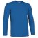 Camiseta manga larga unisex sin pulos Tiger de Valento 160 gr Valento azul royal
