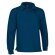 Sudadera de felpa con cuello de polo Valento azul