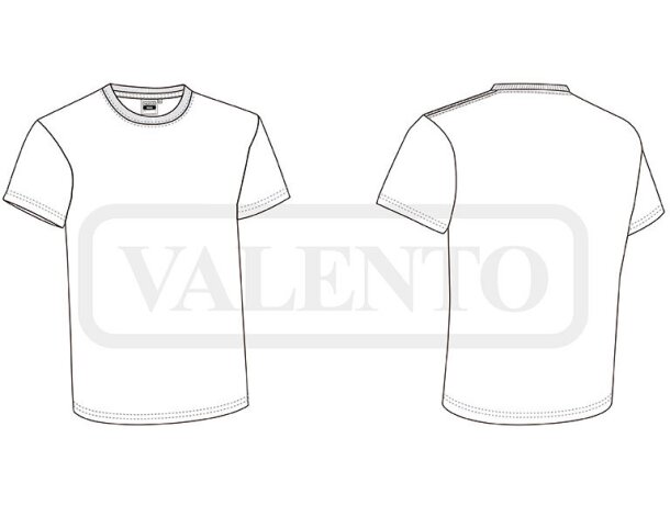 Camiseta unisex Wave Valento detalle 1