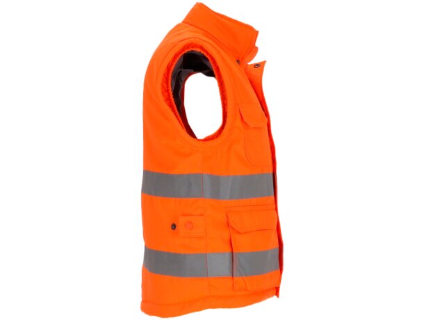Chaleco alta visibilidad Anchorage acolchado profesional detalle 5