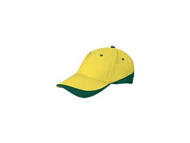 Gorra llamativa de colores combinados Valento personalizada