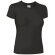 Camiseta Clasica mujer  Paris de Valento negra