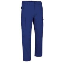 Pantalón multibolsillos de hombre en varios colores Valento azul royal