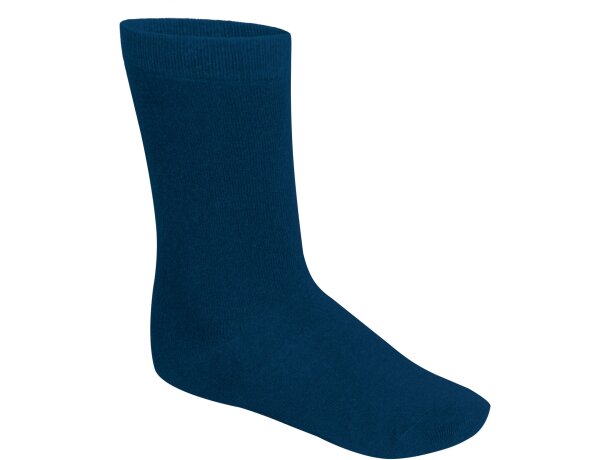 Calcetines Cuco azul marino colegiales con refuerzos resistentes detalle 1