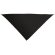 Pañuelo de forma triangular Valento negro