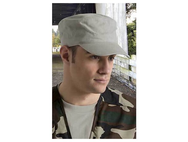 Gorra urbana con visera recta Valento personalizada