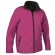 Chaqueta de poliester deportiva Valento personalizada fucsia