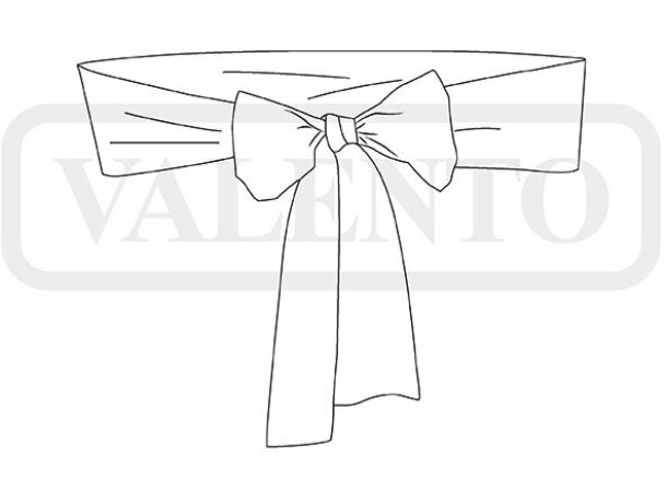 Lazo silla wedding raso poliéster para eventos y celebraciones detalle 1