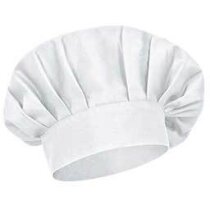 Gorro de algodón francés para restaurante Valento blanco personalizada