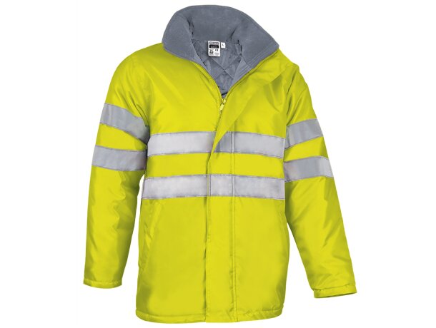 Parka Traffic impermeable con capucha y cintas reflectantes detalle 5