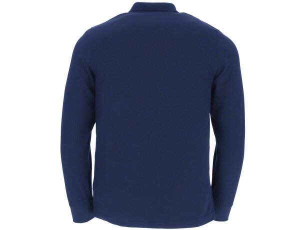 Polo manga larga Valiant para uniforme laboral profesional detalle 4