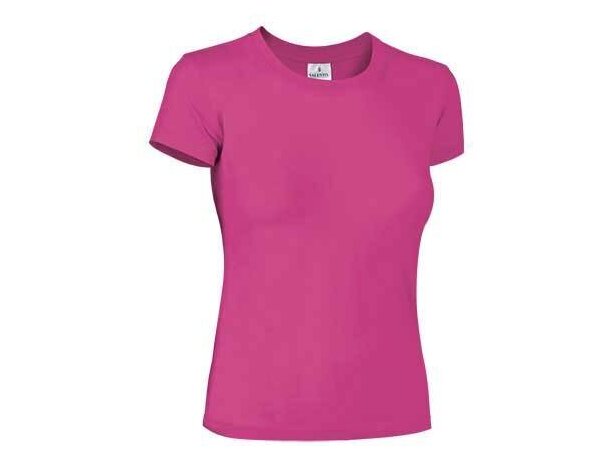 Camiseta Clasica mujer Valento fucsia