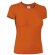 Camiseta ajustada de mujer 190 gr de Valento Valento naranja para empresas