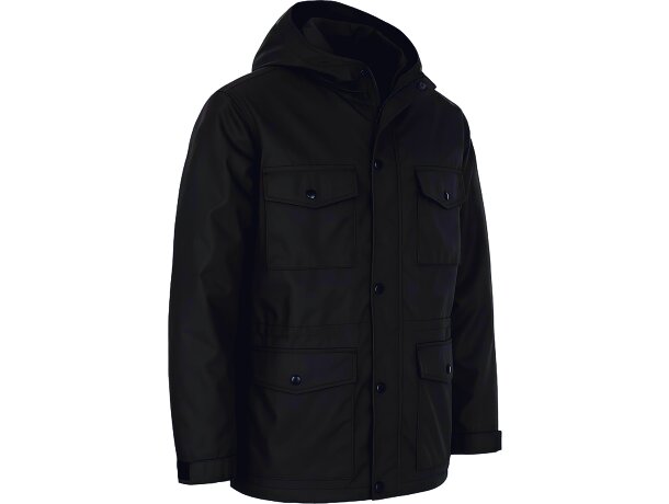 Parka Westport impermeable con polar interior antipilling detalle 1