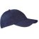 Gorra hecha en tejido denim y cierre de velcro ajustable Valento con logo azul