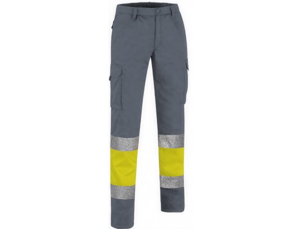 Pantalón alta visibilidad Budapest con cintas reflectantes detalle 2