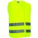Chaleco de alta visibilidad Portlake con cintas reflectantes Amarillo flúor