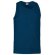 Camiseta unisex de tirantes algodón Valento azul