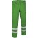Pantalón de poliester multibolsillos con reflectantes Valento verde