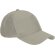 Gorra Odyssey Valento de sarga de algodón transpirable Beige arena