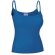 Camiseta tirante fino de mujer Valento azul royal barata