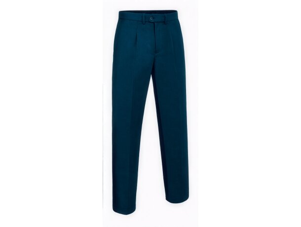 Pantalón de vestir Damon con pinzas y tejido sarga profesional detalle 6