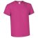 Camiseta manga corta de 160 gr 100% algodón Valento fucsia