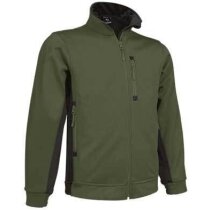 Chaqueta técnica en soft shell Valento khaki Chaqueta técnica en soft shell Valento khaki