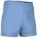 Pantalón deportivo corto de poliéster Valento personalizado azul claro