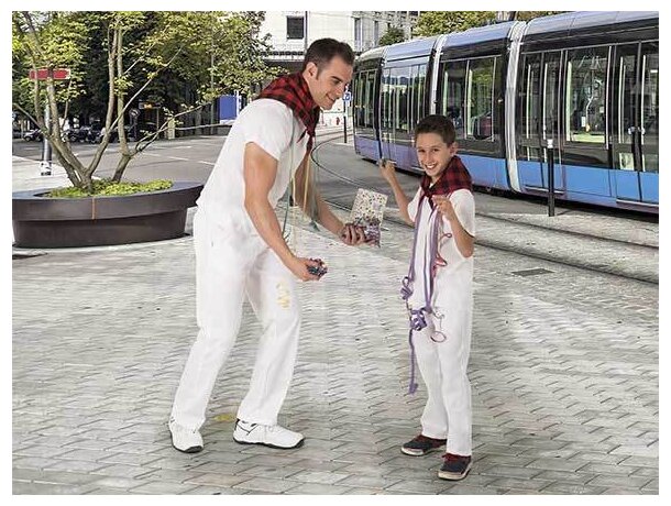 Pantalón de sarga para hombre Valento personalizada