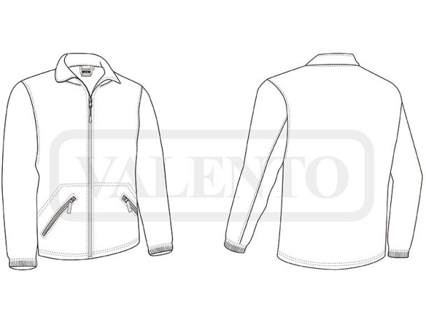 Chaqueta polar JASON Valento detalle 1