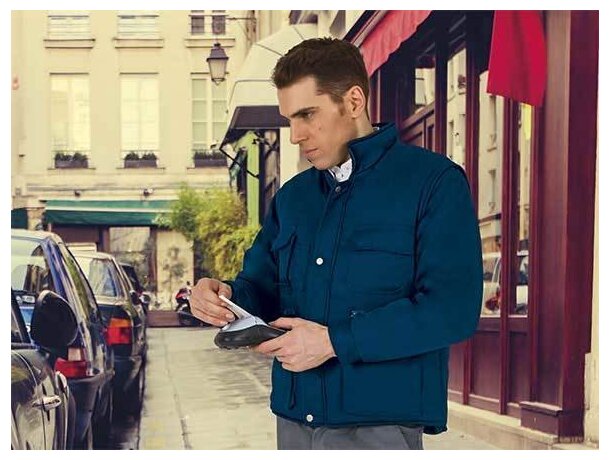 Chaqueta convertible con relleno acolchado y cuello alto Valento barato