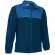 Chaqueta polar de colores combinados Valento personalizada azul