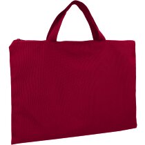 Portadocumentos Mateo con cremallera y asas cortas