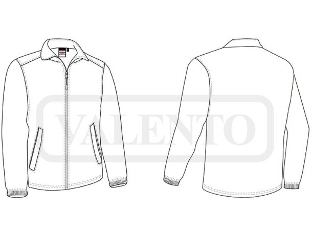 Chaqueta polar SIBERIAN Valento detalle 1