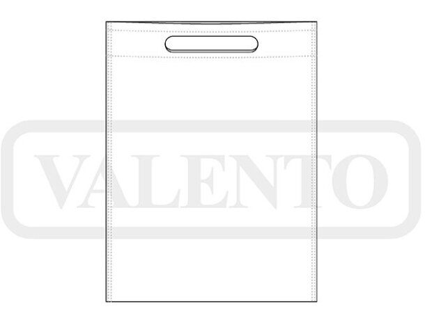 Bolsa Jayden de polipropileno con asa troquelada detalle 1