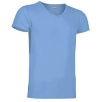 Camiseta cuello de pico de Valento Valento azul claro barata