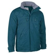 Chaquetón polar impermeable Valento amarillo alta visibilidad personalizada