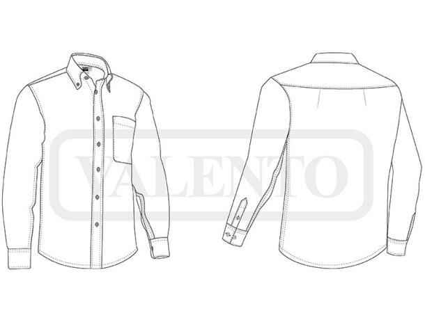 Camisa vaquero LION Valento detalle 1