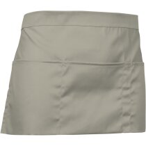 Delantal Coffee sarga con tres compartimentos