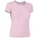 Camiseta ajustada de mujer 190 gr de Valento Valento rosa
