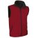 Chaleco de cuello alto multicapa Valento rojo merchandising