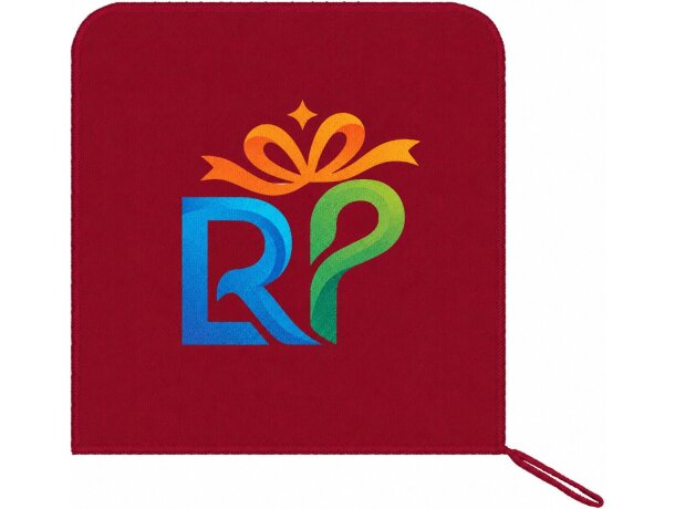 Paño microfibra Zebra 30x30 cm colgador integrado merchandising detalle 2