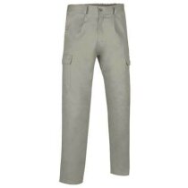 Pantalón multibolsillos unisex con pinzas en varios colores Valento beige