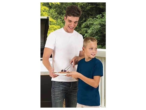 Camiseta unisex tejido mixto 160 gr Valento