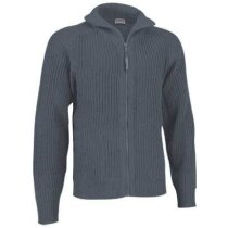 Jersey de trabajo con cremallera Valento personalizado gris